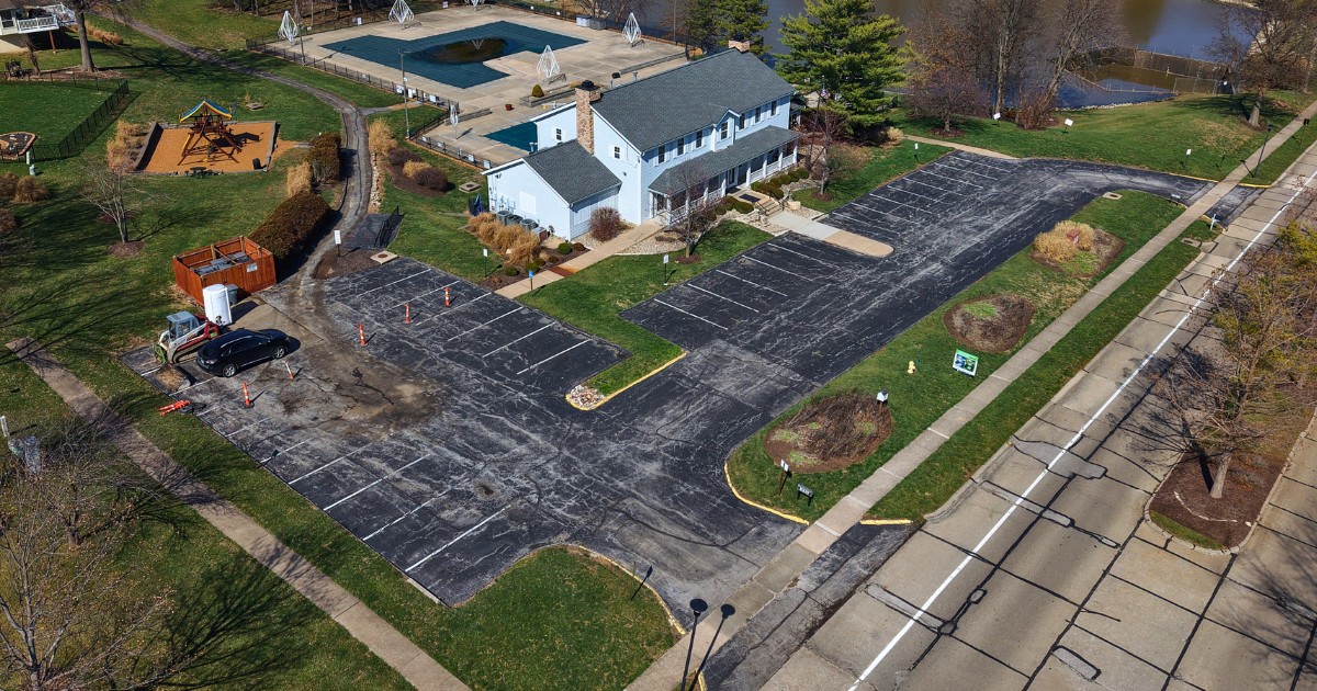 Faded Parking Lot